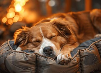 Lit de camping pour chien