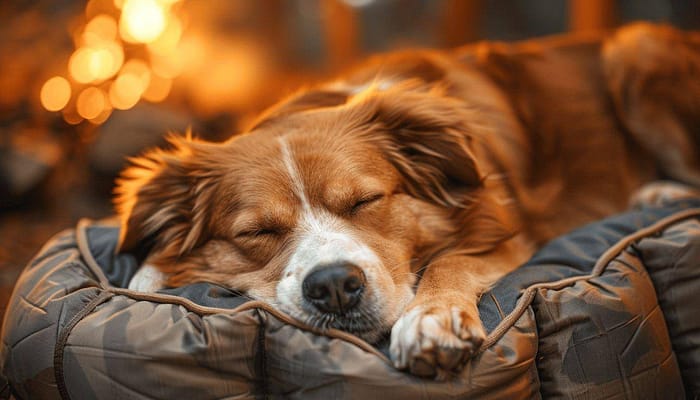 Lit de camping pour chien
