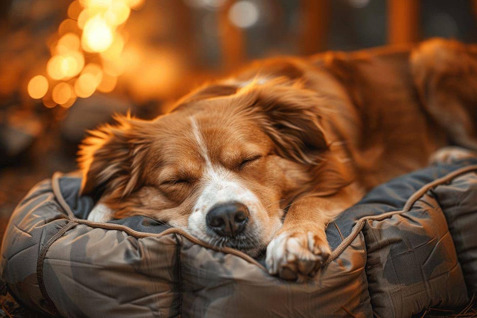 Lit de camping pour chien